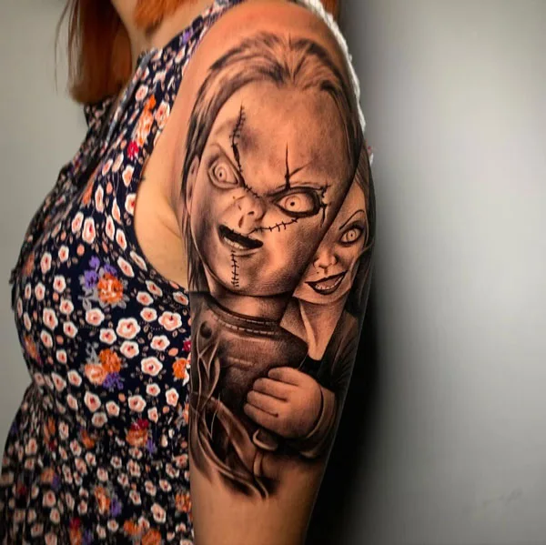 Chucky tattoo 67