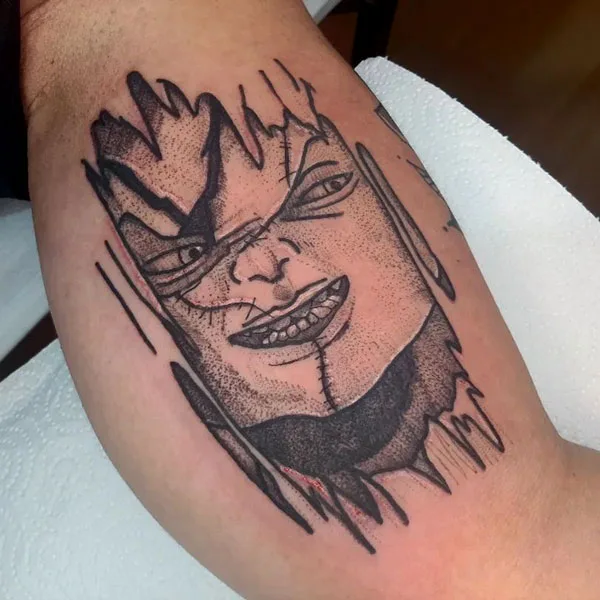 Chucky tattoo 74