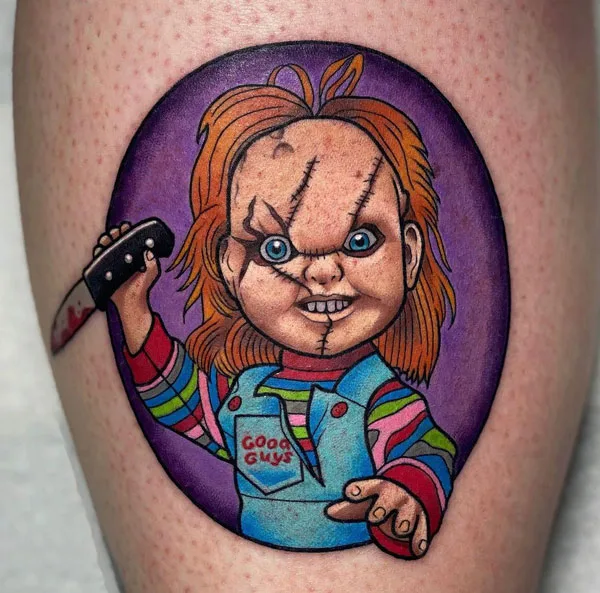 Chucky tattoo 79