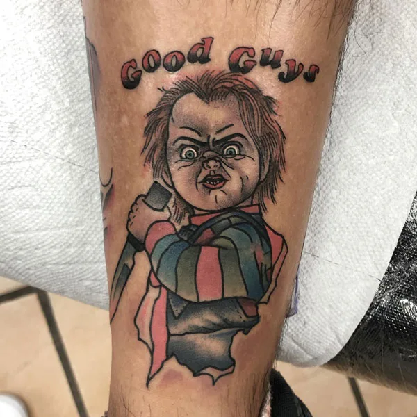Chucky tattoo 8