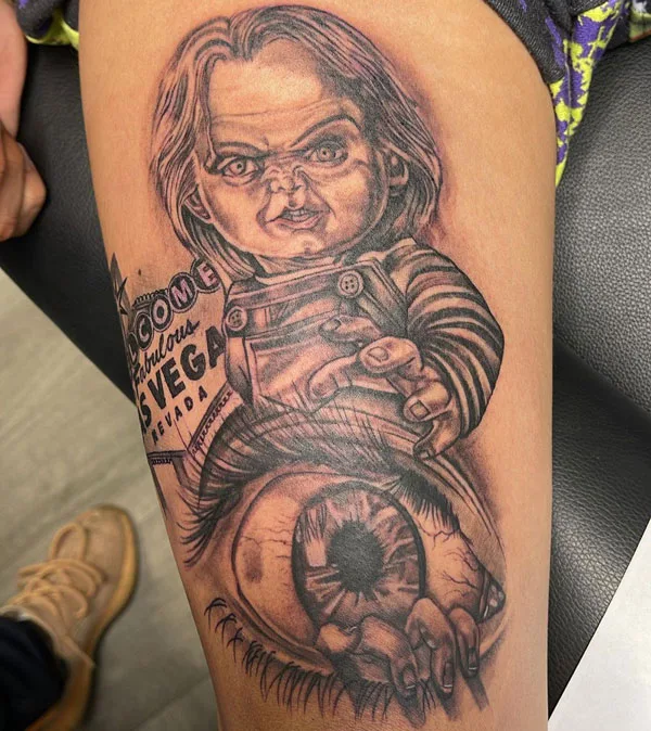Chucky tattoo 87