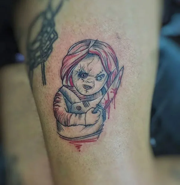 Chucky tattoo 94