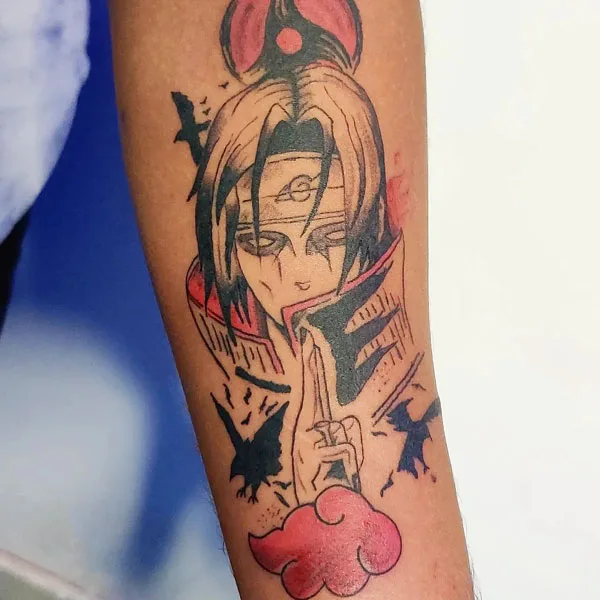 Itachi Uchiha tattoo 37