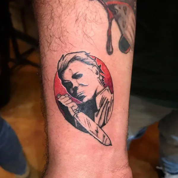 Michael Myers tattoo 10