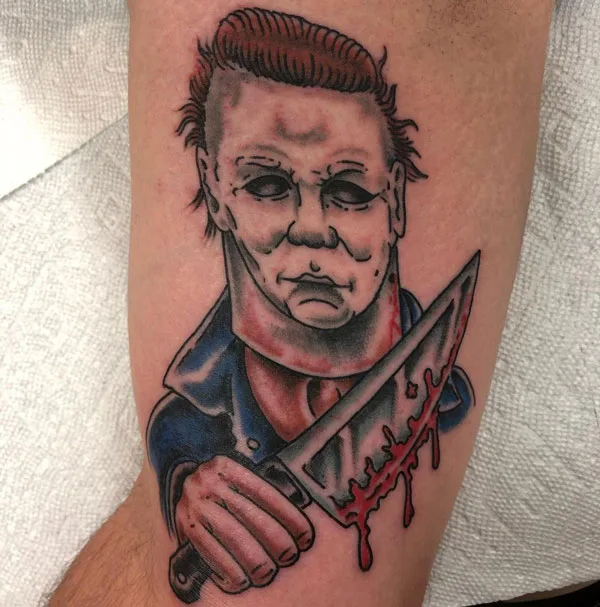 Michael Myers tattoo 18
