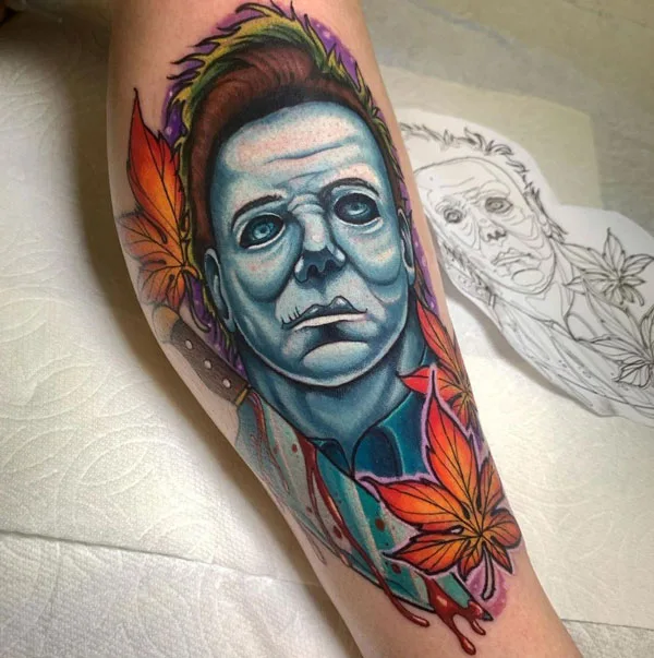 Michael Myers tattoo 2
