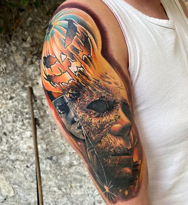 Michael Myers tattoo 3