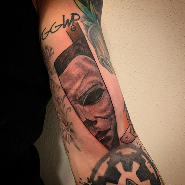 Michael Myers tattoo 30
