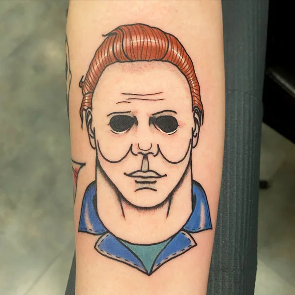 Michael Myers tattoo 46