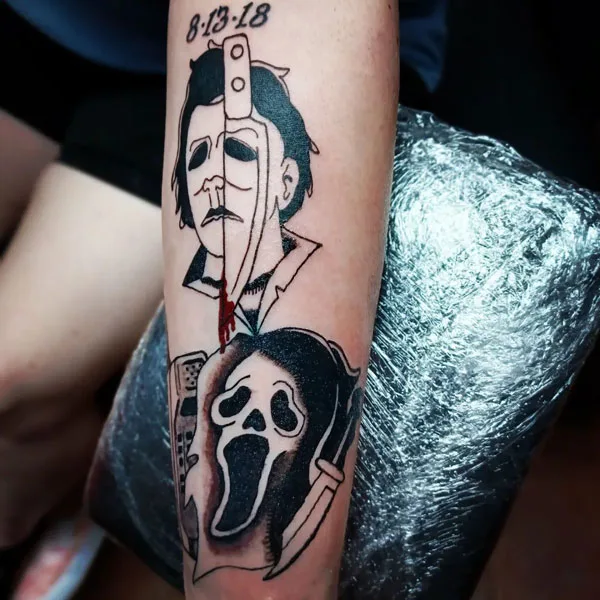 Michael Myers tattoo 57