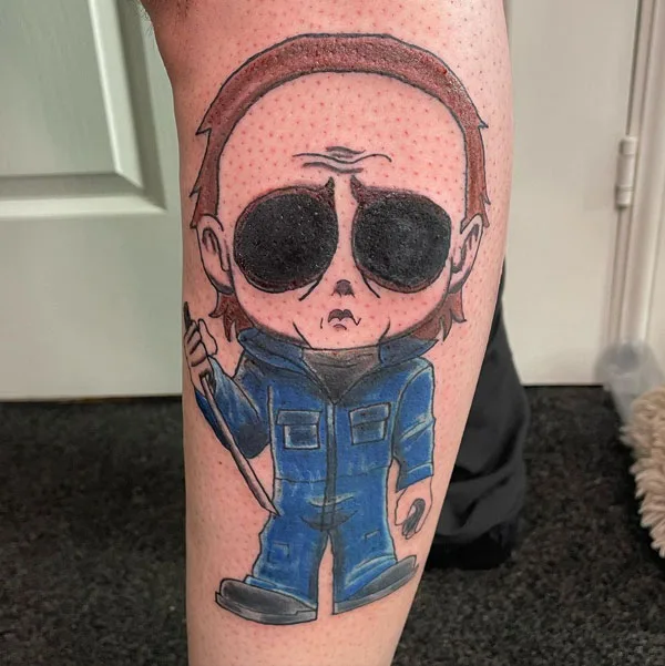 Michael Myers tattoo 63