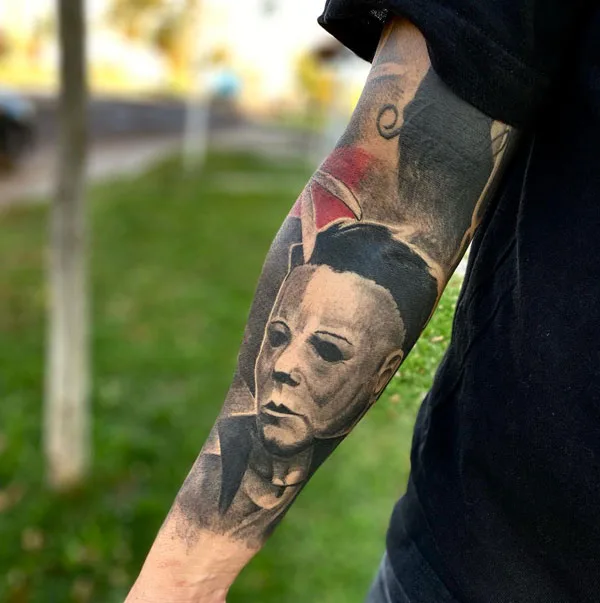Michael Myers tattoo 64