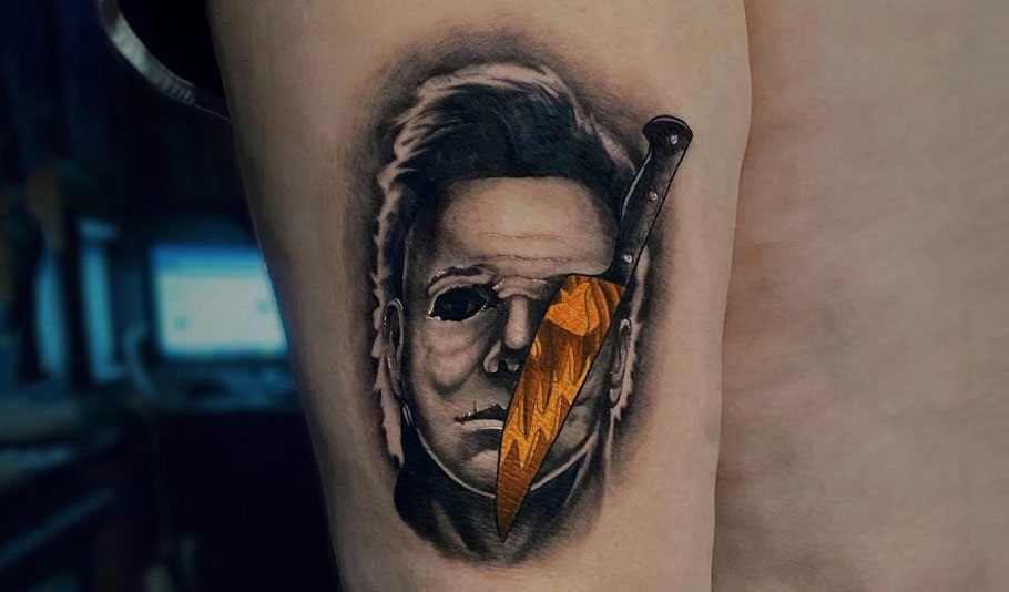 Michael Myers tattoo