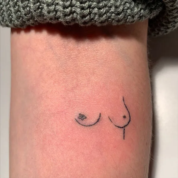 Naked women tattoo 28