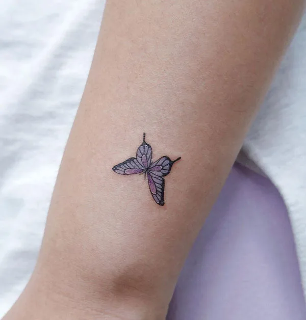 Small butterfly tattoo 45