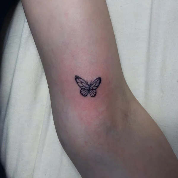 Small butterfly tattoo 55