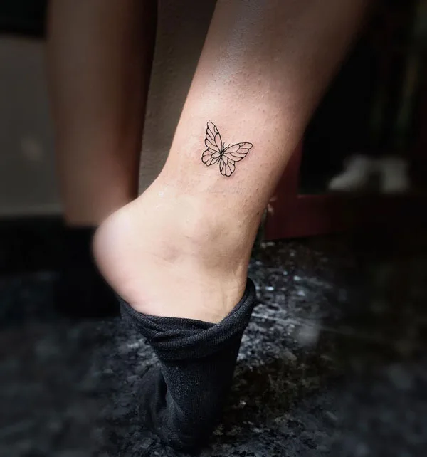Small butterfly tattoo 65
