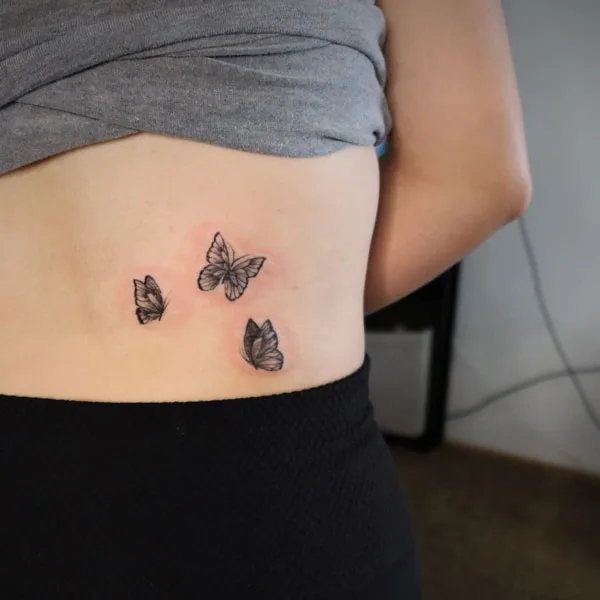 Small butterfly tattoo 67