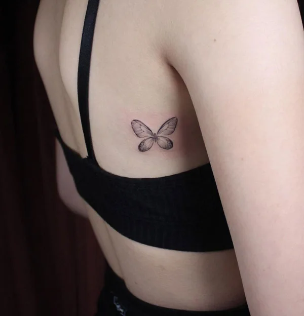 Small butterfly tattoo 71