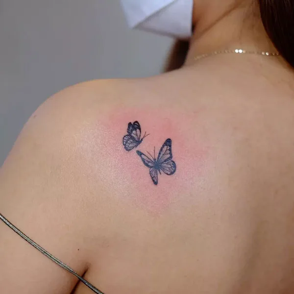 Small butterfly tattoo 79