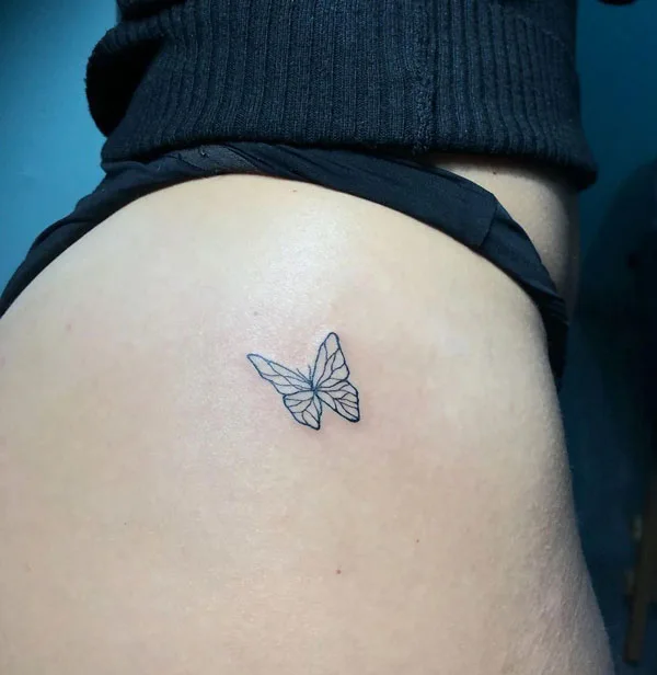 Small butterfly tattoo 81