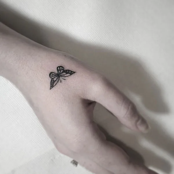 Small butterfly tattoo 88