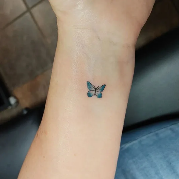 Small butterfly tattoo 98