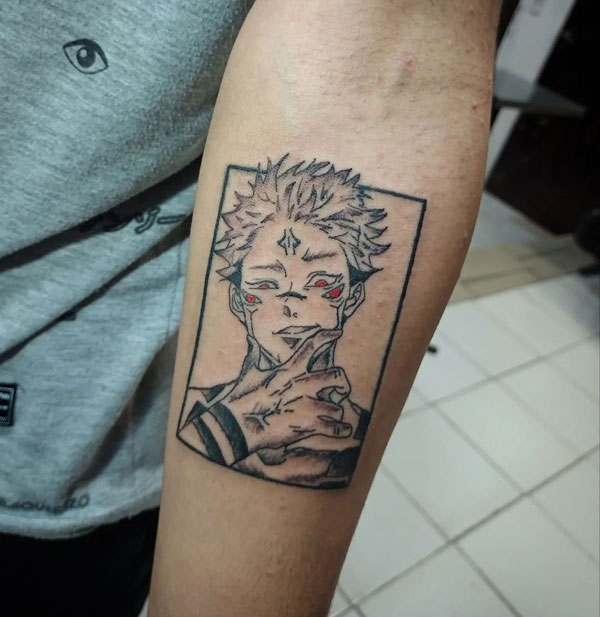 Sukuna tattoo 98