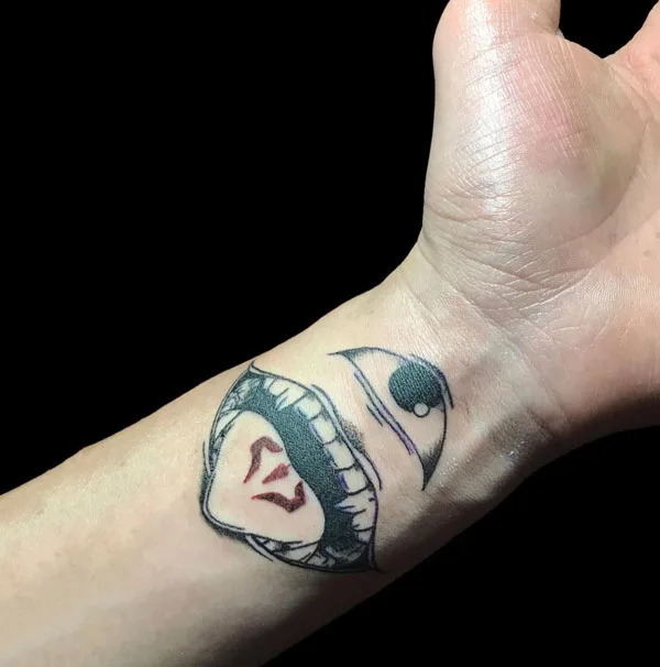 Sukuna wrist tattoo