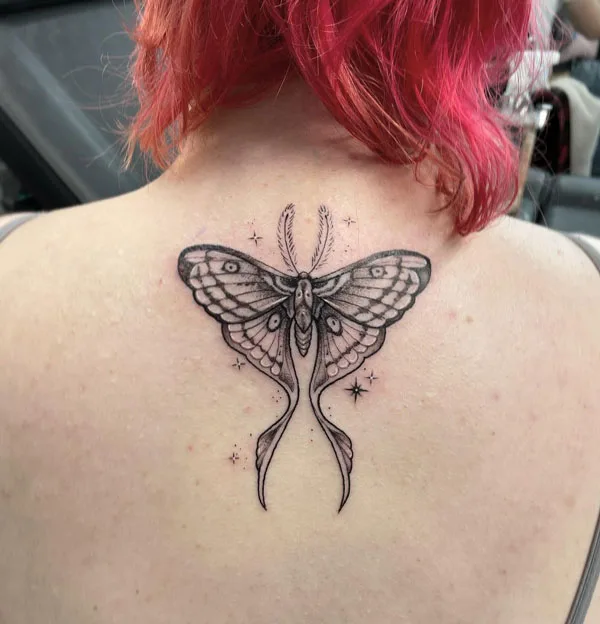 Luna Moth tattoo 33