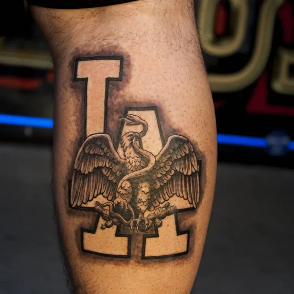 Mexican eagle tattoo 31