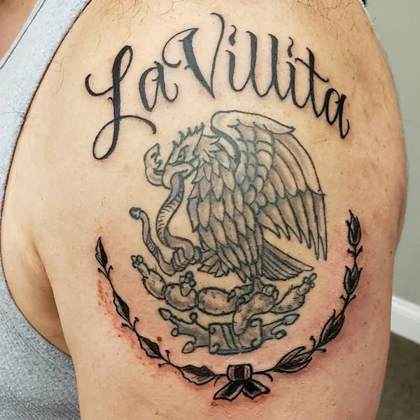 Mexican eagle tattoo 37