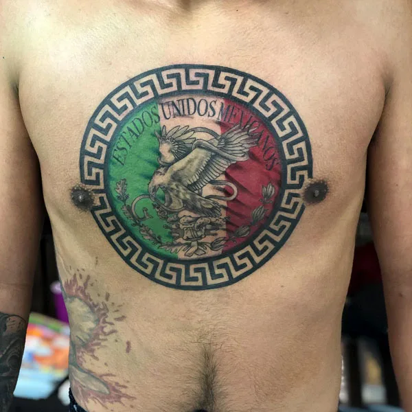 Mexican eagle tattoo 43