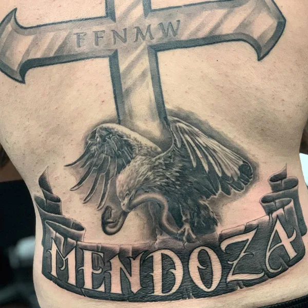 Mexican eagle tattoo 46