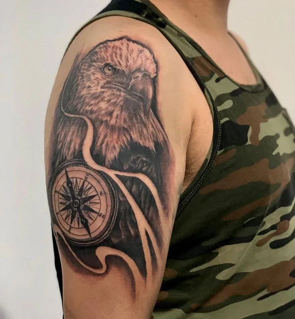 Mexican eagle tattoo 52