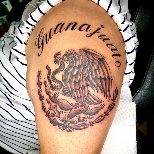 Mexican eagle tattoo 63