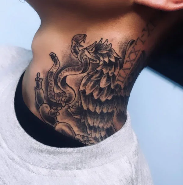 Mexican eagle tattoo 64