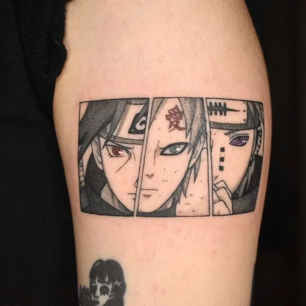 Naruto Gaara tattoo
