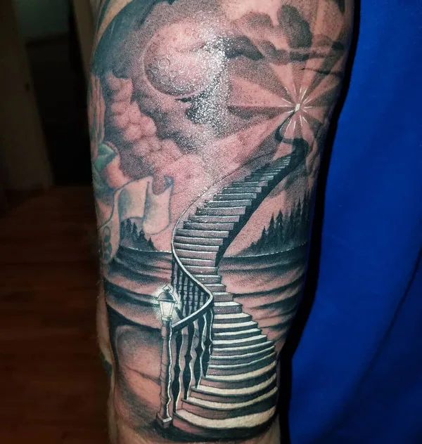 Stairway to heaven tattoo 54
