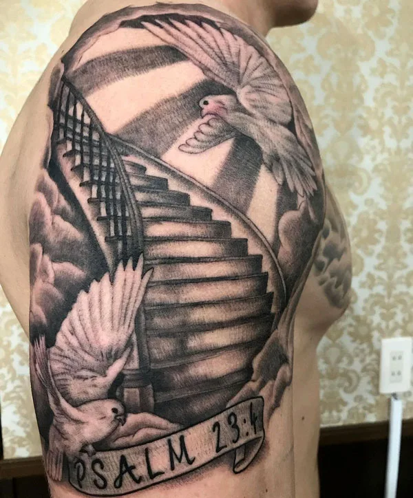 Stairway to heaven tattoo 66
