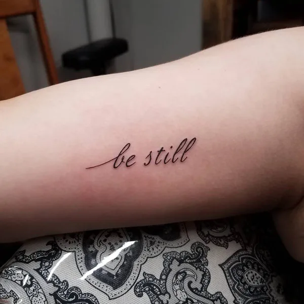 Be still tattoo 11