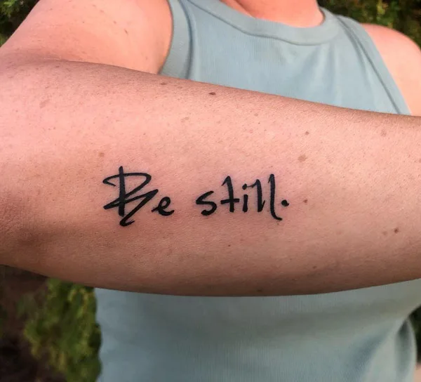 Be still tattoo 19