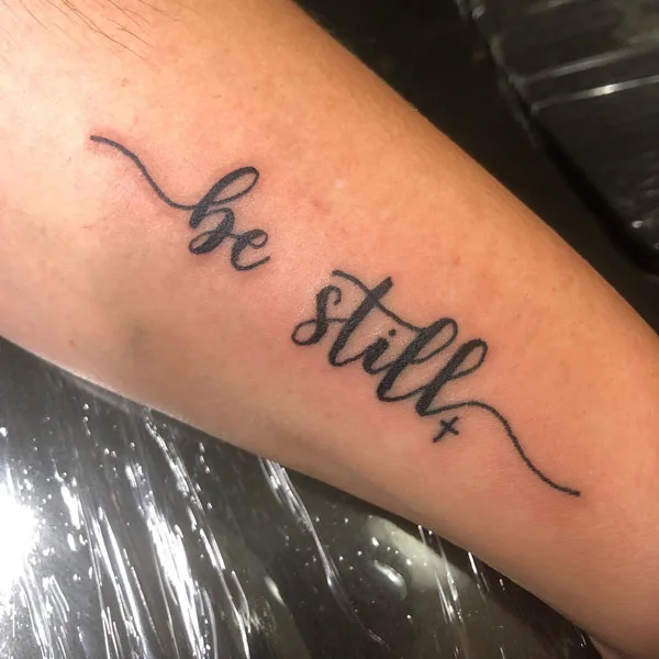 Be still tattoo 3