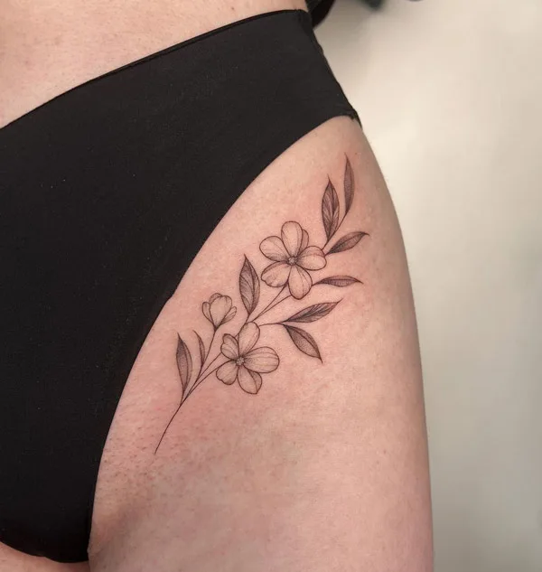 Bikini line tattoo 32