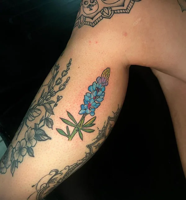 Bluebonnet tattoo 38