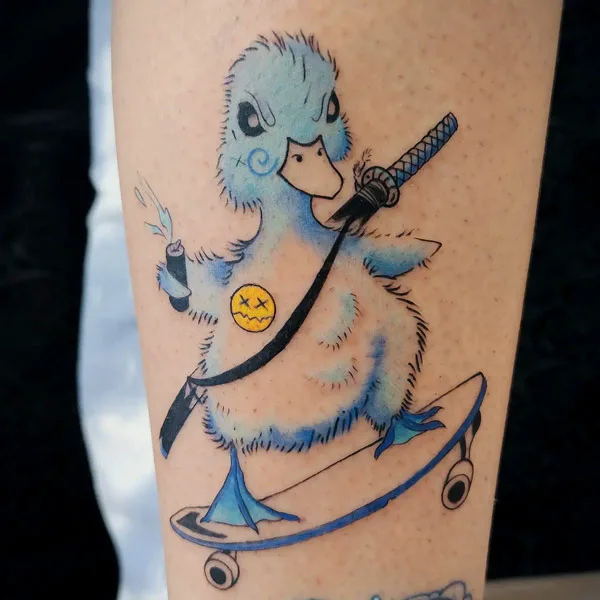 Ducky tattoo 21