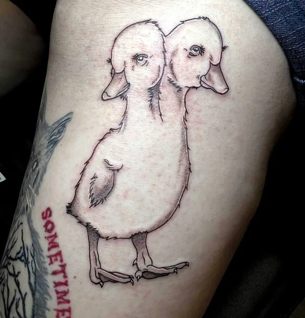 Ducky tattoo 24