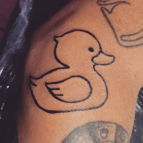 Ducky tattoo 25