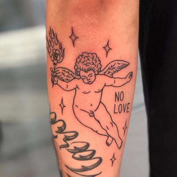No love tattoo 17