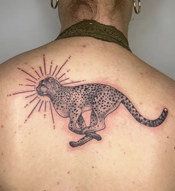 Cheetah tattoo 24